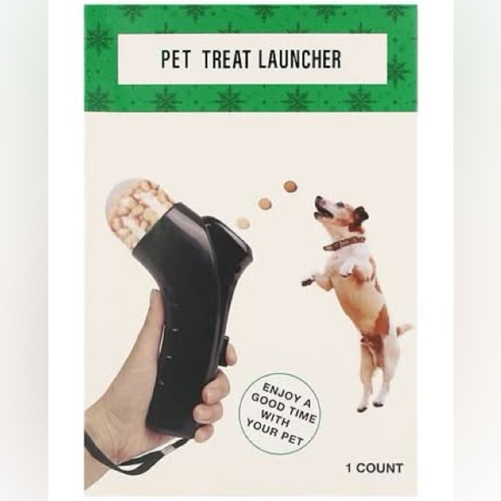 Dog Treat launcher  - Black